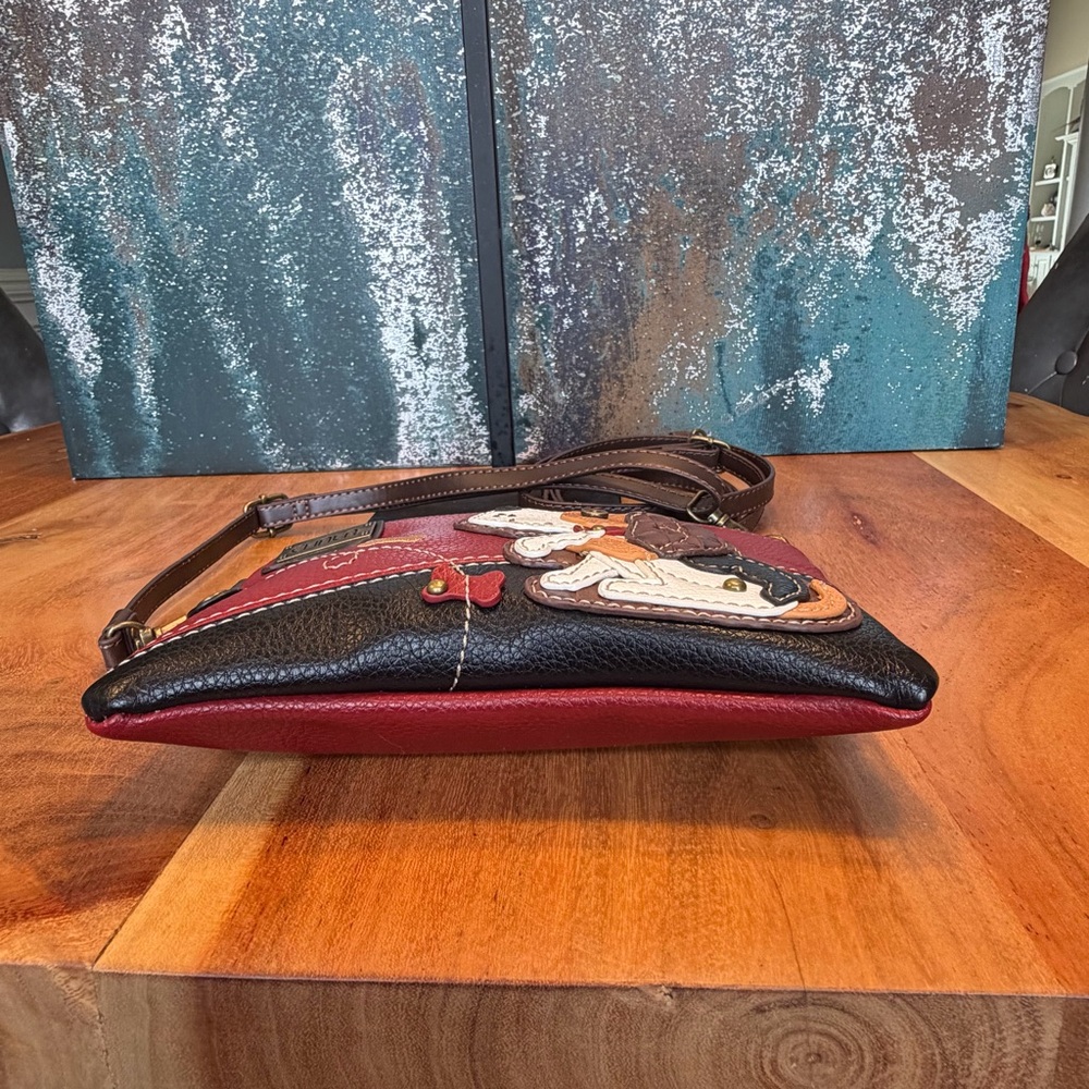 Chala Cottagecore Dog Appliqué Faux Leather Shoulder/Crossbody Bag – (VGUC) - Picture 14 of 15